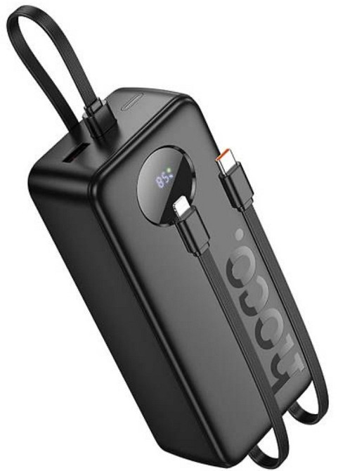 Зі швидкою зарядкою та вбудованими кабелями 30000mAh HOCO J132B є ОПТ Киев - изображение 7