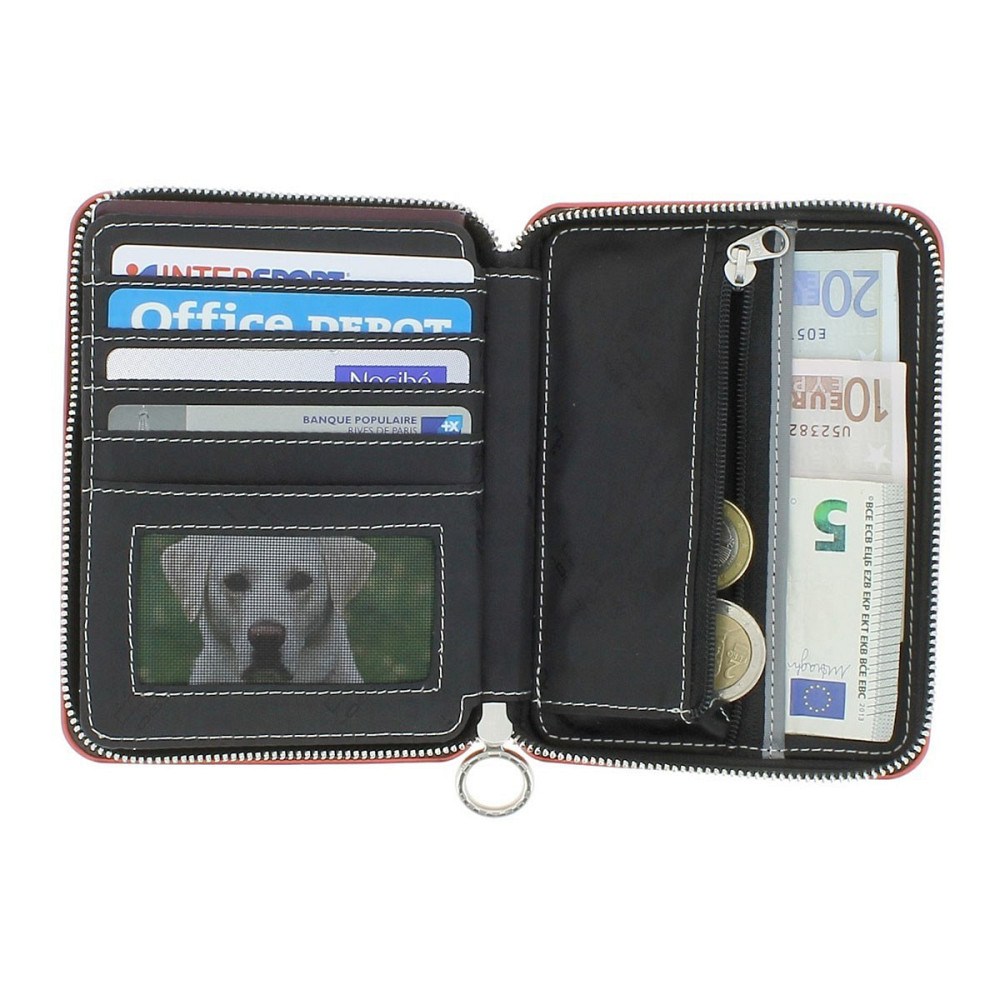 Гаманець на блискавці OGON Quilted Passport, чорний Рівне - фото 6