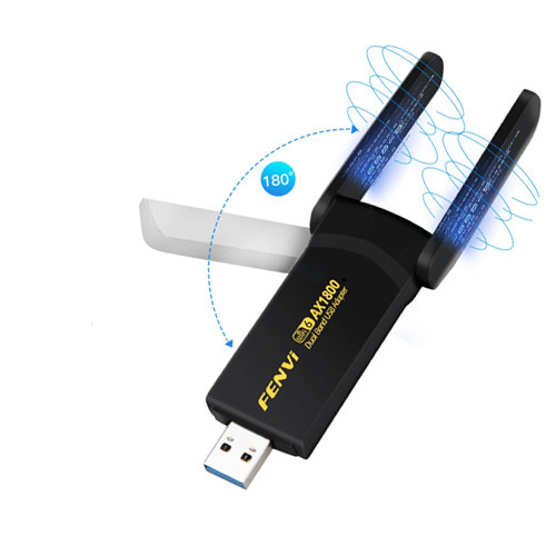 USB Wi-Fi сетевой адаптер 1800Мб, 802.11ax, 2 антенны, Fenvi FU-AX1800 Вінниця - фото 4