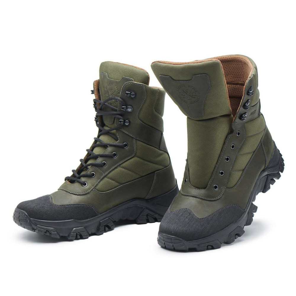 Справжні чоловічі тактичні берці, вологостійкі, водонепронекні колір хакі.Б-6 48 Харків - фото 2