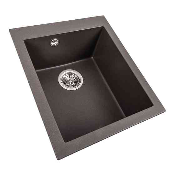 VALESO Гранітна мийка для кухні VALESO 4150 SOKIL матова Темна скеля Київ
