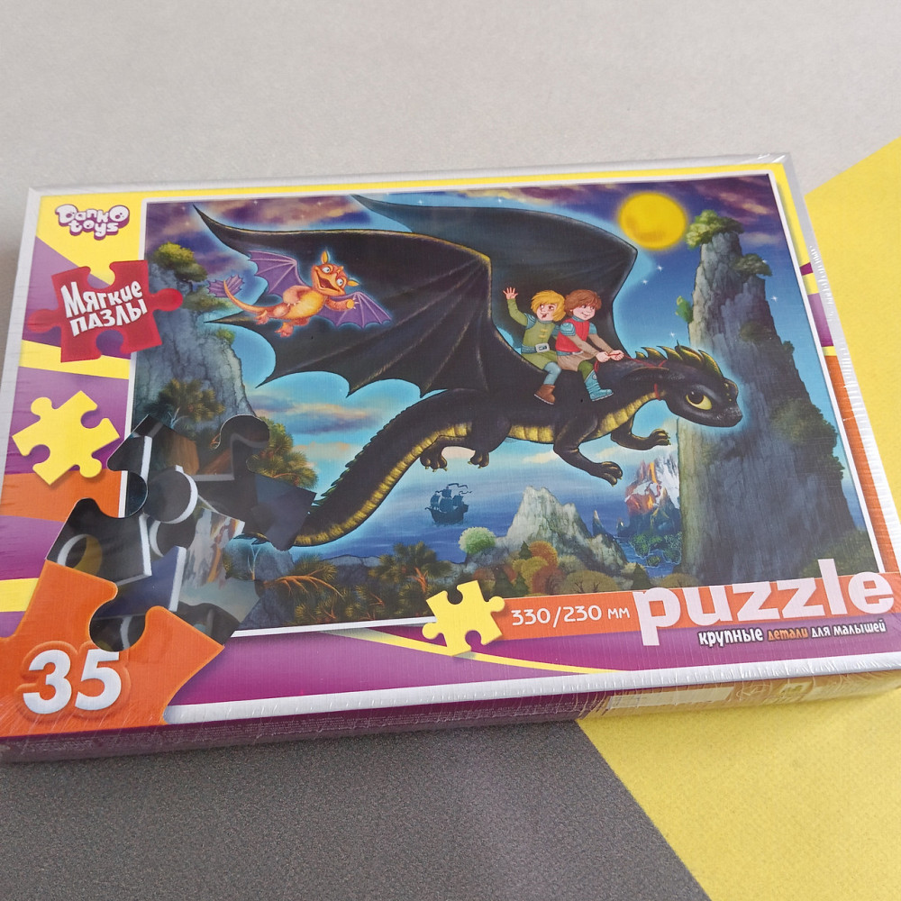 Пазлы мягкие 35 элементов Киев - изображение 1