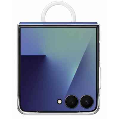 Чехол для мобильного телефона Samsung Ring Clear Galaxy Flip 7 Transparent (EF-QF766CTEGUA) Винница
