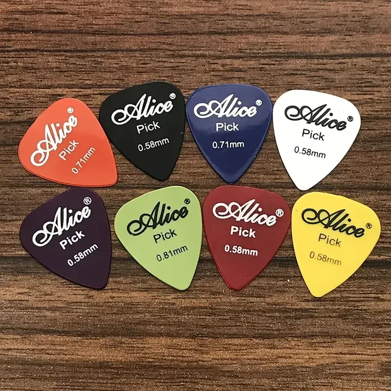 Комплект медиаторів для гітаристів Alice, 60 шт в кейсі Київ - фото 8