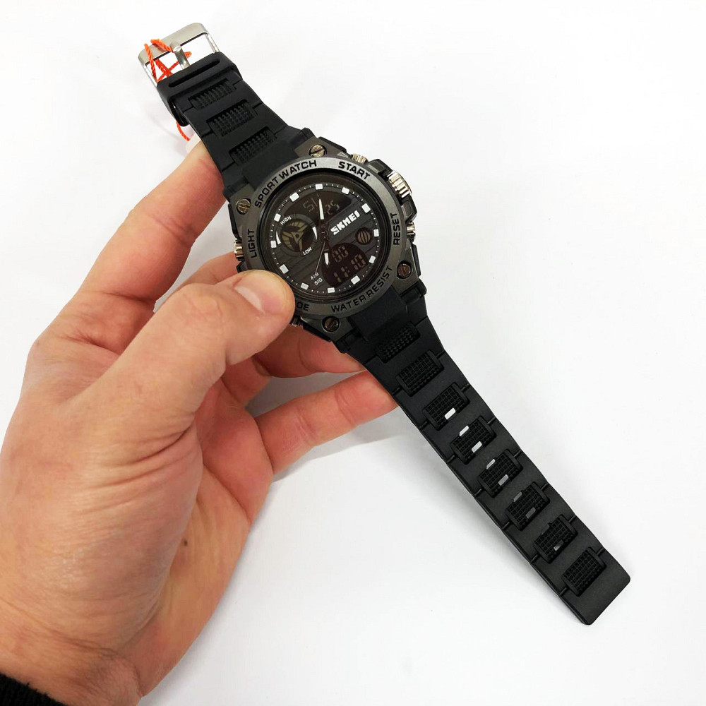 Спортивние наручные часы SKMEI 2031BK, Часы туристические для выживания Военные для всу JZ-84 Львов - изображение 4