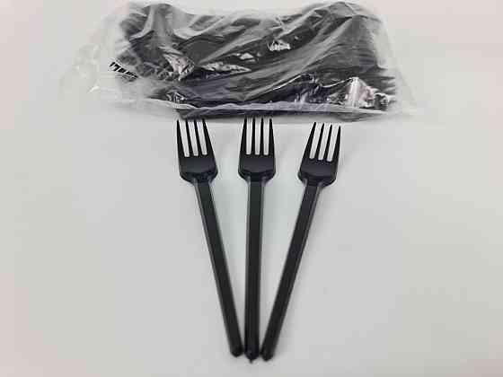 Вилка 16 см чорна Андрекс (100 шт.) Харків