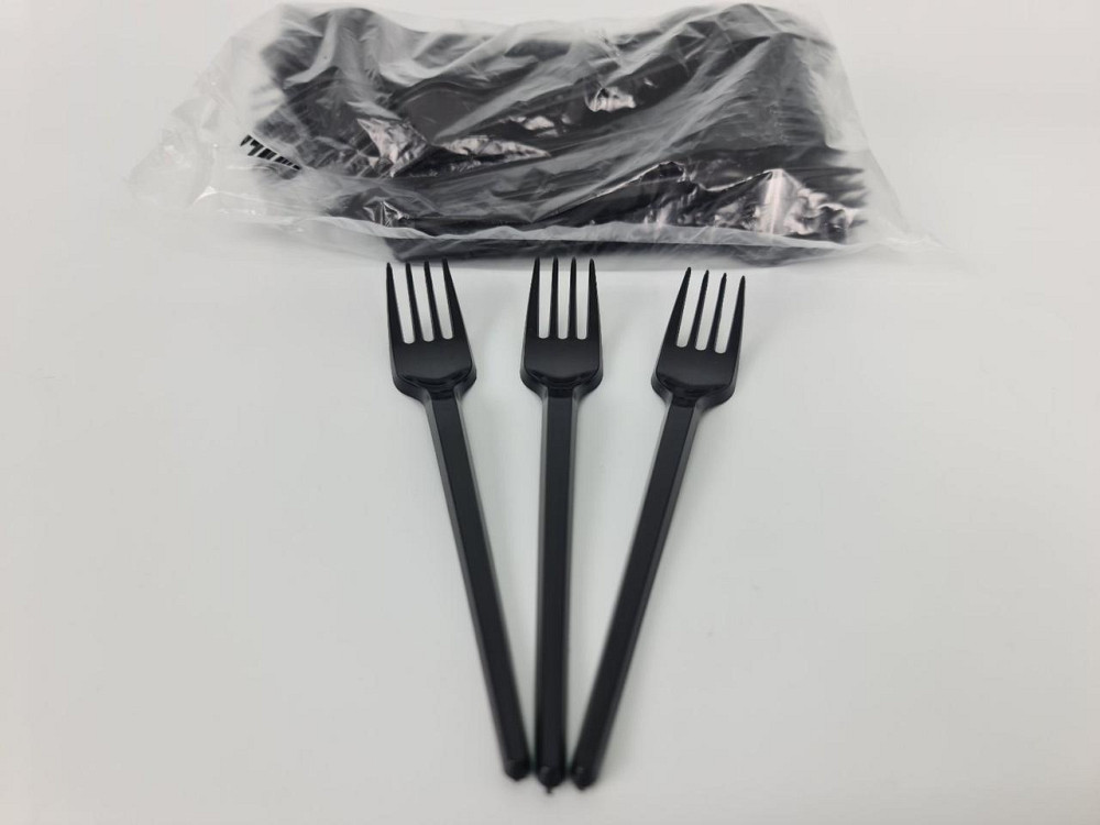 Вилка 16 см чорна Андрекс (100 шт.) Харків - фото 3