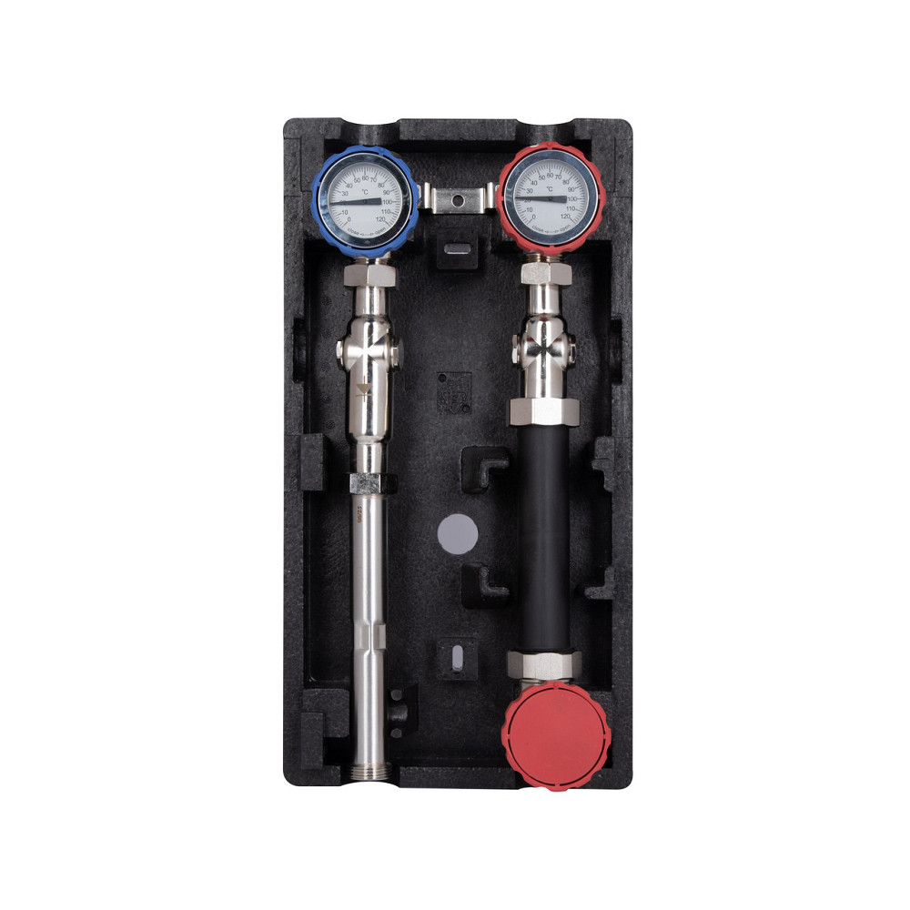 Насосна група Forte Quick System пряма лінія 1" (без насоса) праве підк., неірж. сталь SUS304 TAF-QSPGR1 Thermo Alliance Київ - фото 1