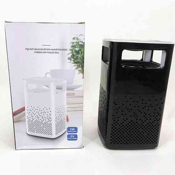 Лампа от комаров USB Bug Zapper Fly. Цвет: черный ZX-76 Львов