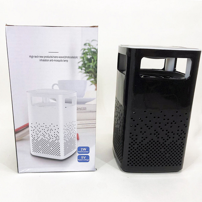 Лампа от комаров USB Bug Zapper Fly. Цвет: черный ZX-76 Львов - изображение 4