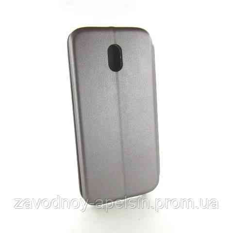 Чехол книжка Подставка Meizu M6s (серый) Одесса