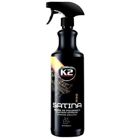 Полироль для пластика K2 Satina Pro Blueberry 1л Ковель