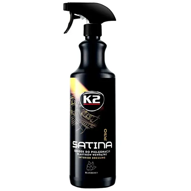 Полироль для пластика K2 Satina Pro Blueberry 1л Ковель - изображение 1