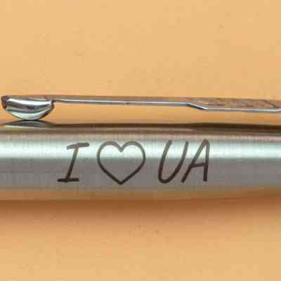 Ручка шариковая Parker JOTTER 17 UKRAINE SS CT BP I Love UA (16132_T207b) Винница