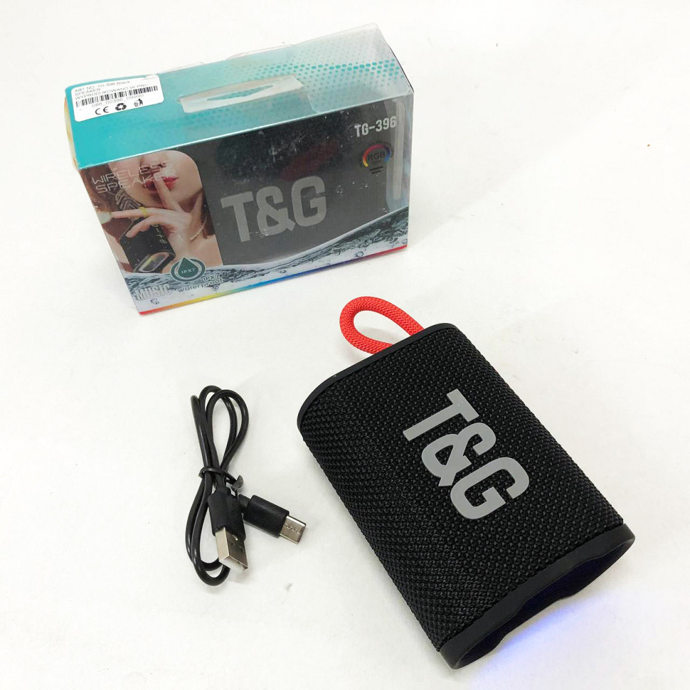 Бездротова портативна колонка з ремінцем, Портативна колонка зі світлодіодним підсвічуванням XR-51 Львів - фото 9