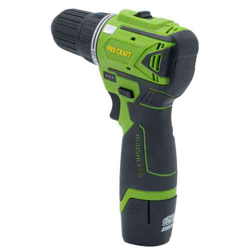 Шуруповерт акумуляторний Procraft 12 В з безщітковим двигуном 1 батареєю LI-ION, Шурупокрут акумуляторний безударний Львів