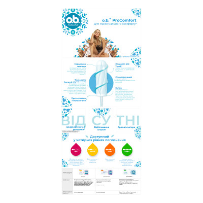 Тампоны o.b. ProComfort Normal 32 шт. (3574661017808) Винница - изображение 9