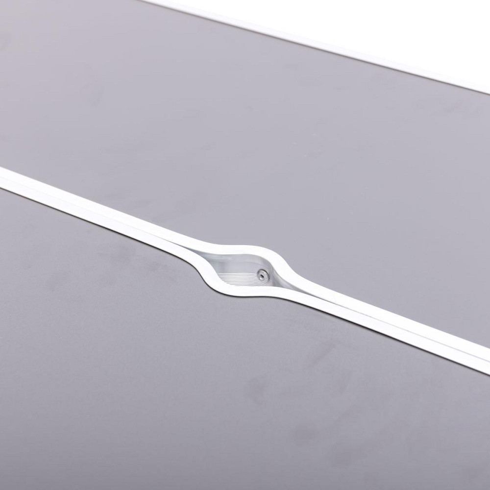 Комплект складной мебели: стол и 2 лавочки, серый Киев - изображение 1