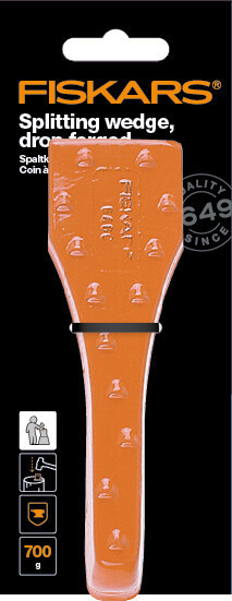 Кований Клин для розщеплення колод 15.5 см Fiskars (120010/1001614) Високовуглецева шведська сталь Нововолинськ - фото 3