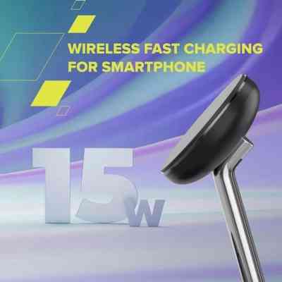 Зарядное устройство Canyon wireless charger WCS-205 15W Qi2 2in1 w/o adapter White (CNS-WCS205WW/A) Винница