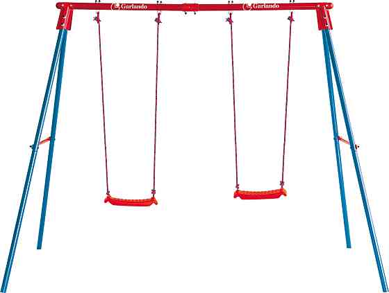 Гойдалка на металевих опорах Garlando Candy подвійна (ALT-12) Київ