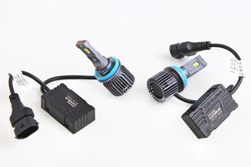 Лампа диодная  H11  12В 12000лм/6000К/60Вт/6CSP Cyclone с кулером +CAN-модуль Винница - изображение 1