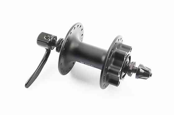 Втулка передня MTB алюмінієва 14Gx36H, Disk-brake, кріпл. ексцентрик, чорна ALIVIO HB-M475 Київ