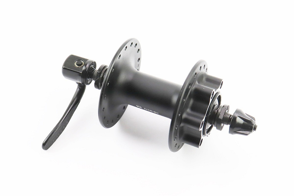 Втулка передня MTB алюмінієва 14Gx36H, Disk-brake, кріпл. ексцентрик, чорна ALIVIO HB-M475 Київ - фото 2