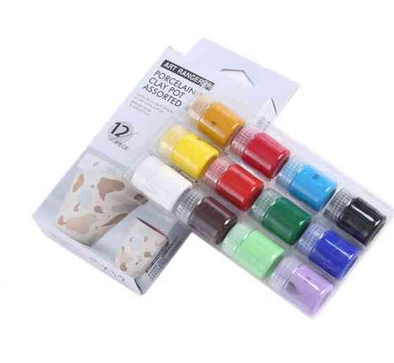 Набір акрилових фарб "Art Ranger Acrylic" A12015-3, 12 кольорів 15 мл Вінниця