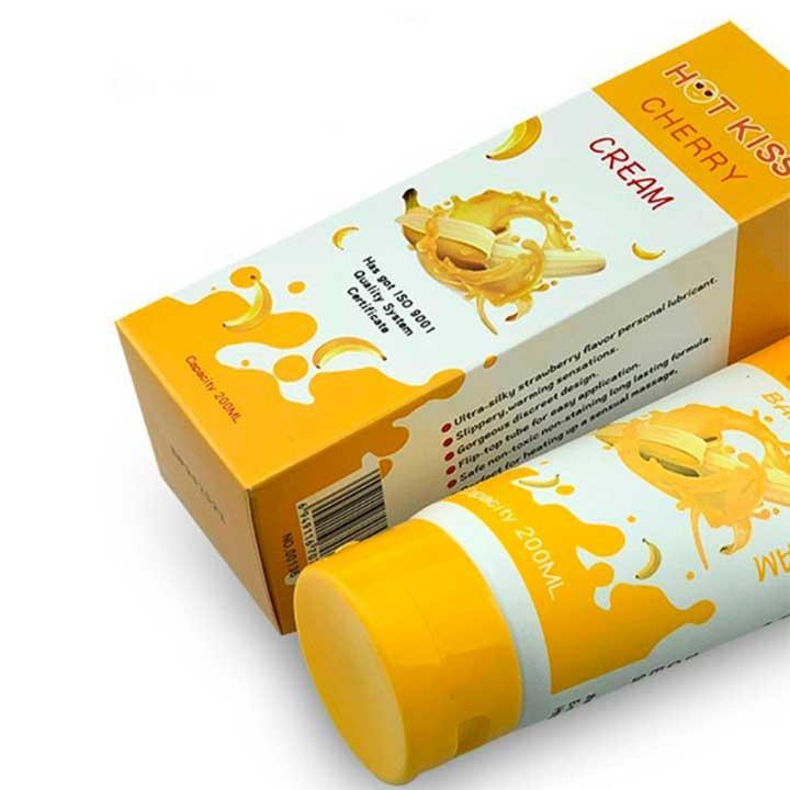 Лубрикант "Hot Kiss" 200 мл - Банан - Інтимна змазка Вінниця - фото 1