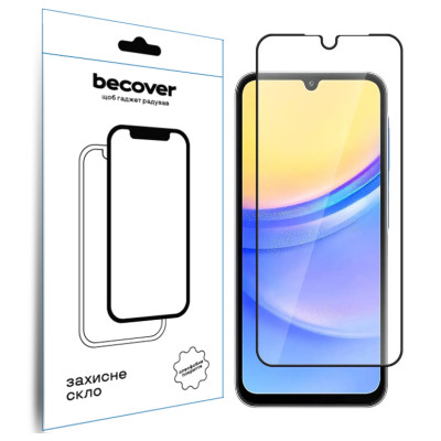 Скло захисне BeCover Samsung Galaxy A16 4G SM-SM-A165/A16 5G SM-A166 Black (712860) Вінниця - фото 1