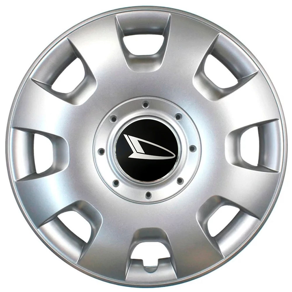 Автомобільні модельні ковпаки R15 Daihatsu 304 4шт, SJS, сріблясті Київ - фото 1