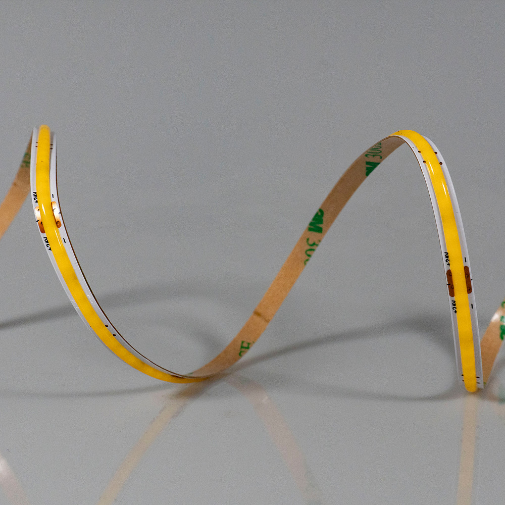 LED-STIL Світлодіодна стрічка 4000K 7 Вт/м COB 320 діодів IP33 24 Вольти 650 lm, Вузька 5мм Київ - фото 4