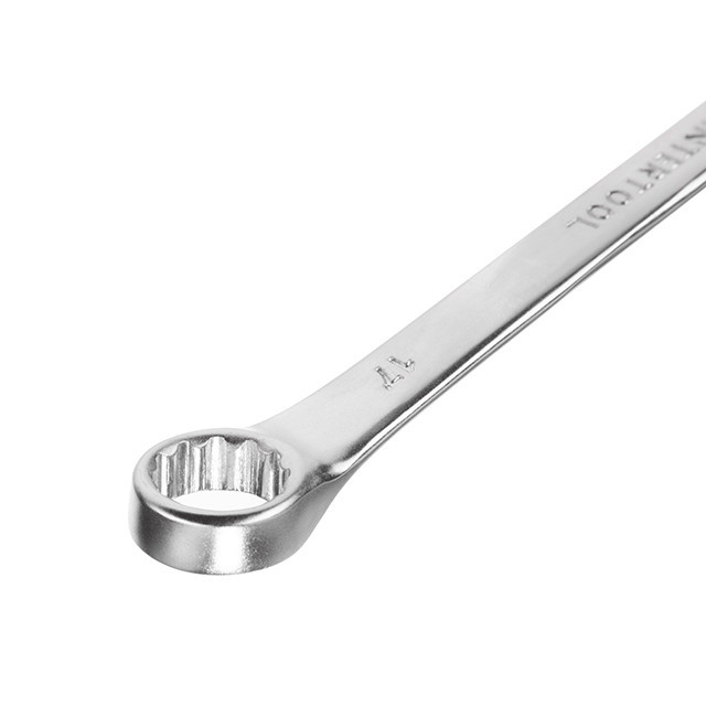 Набір ключів комбінованих, 6 шт., 8-17 мм, Cr-V INTERTOOL HT-1201 Київ - фото 4