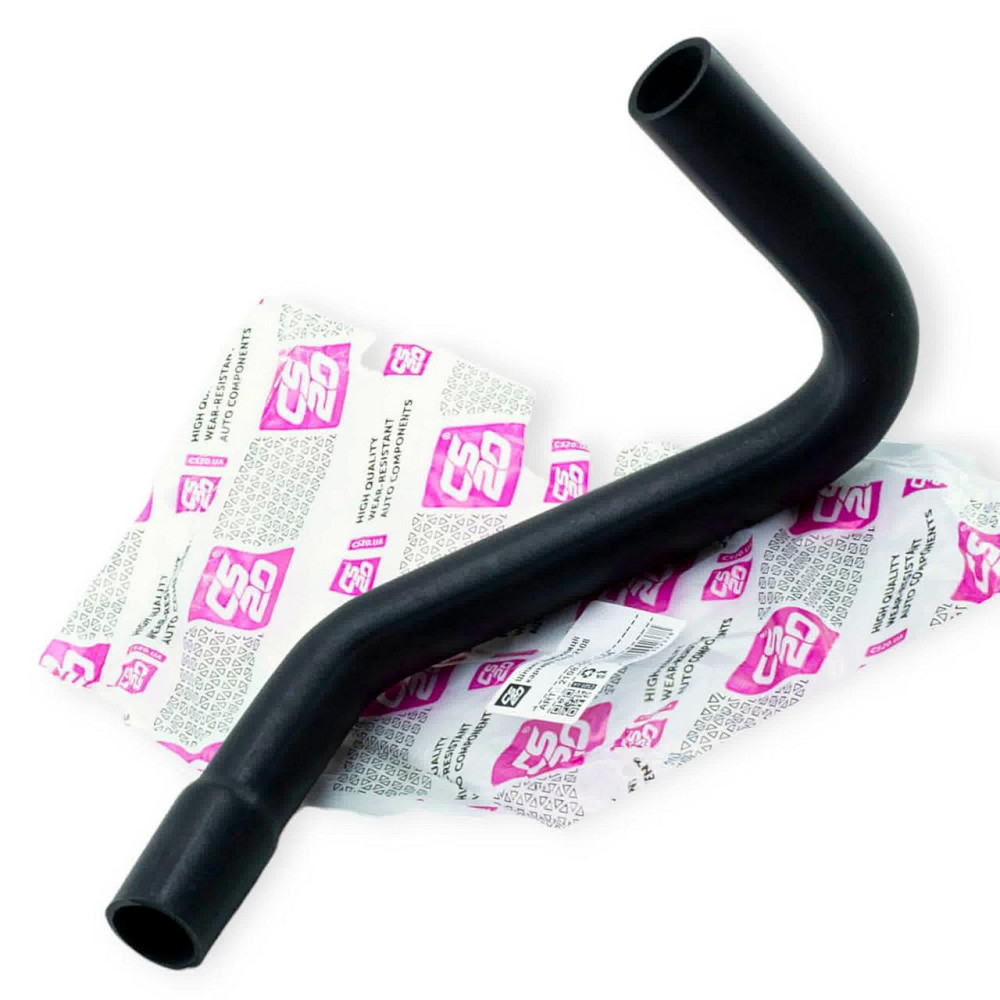 Патрубок 2108, 2109, 21099, 2110-2115 (8 кл) карбюратор большой нижний CS-20 сапуна Мукачево - изображение 1