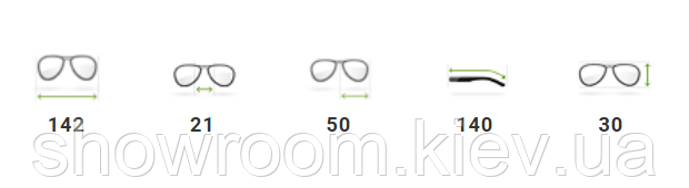 Женские брендовые солнцезащитные очки GG (2323) лео Киев - изображение 3