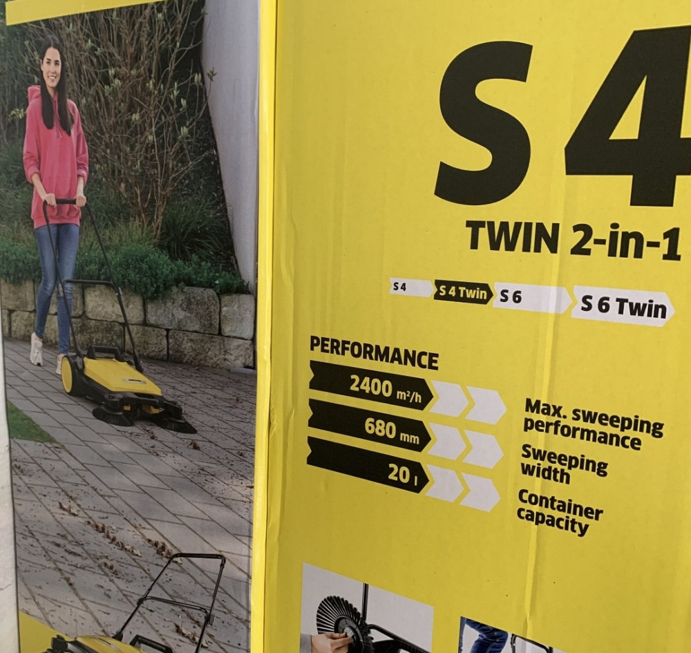 Karcher s4 twin 2 in1 підмітальна машинка подметальная замітарка Харків - фото 1