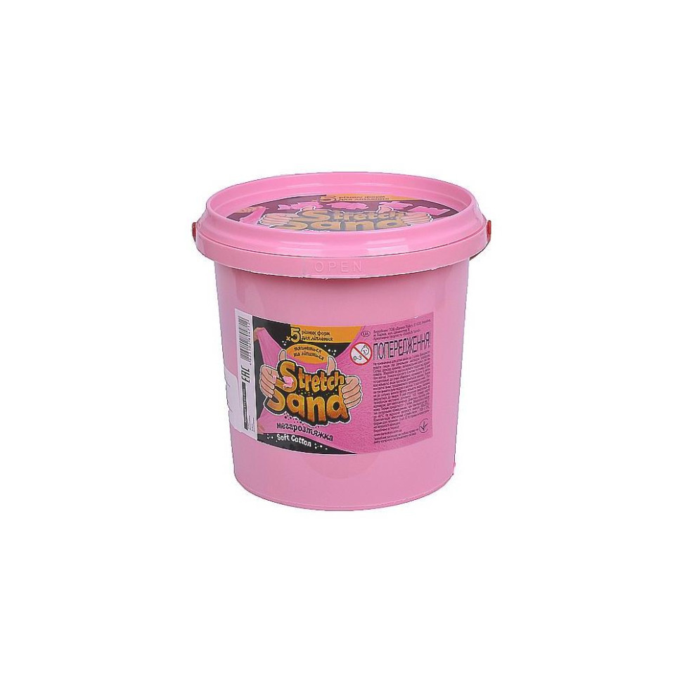 Креативна творчість "Stretch Sand" STS-01-01U 700 гр Рожевий Вінниця - фото 1