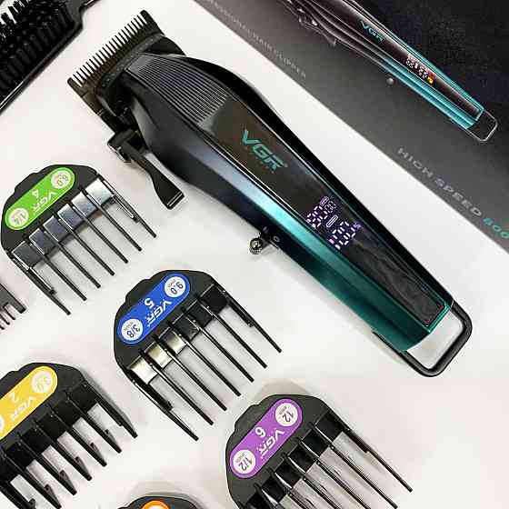 Професійний бездротовий тример VGR V-273, Набір для стрижки з зарядкою, Електромашинка для волосся NA-87 Івано-Франківськ