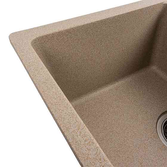 PLATINUM Гранітна мийка для кухні Platinum 6250 ZIRKONE матовий Сафарі Київ