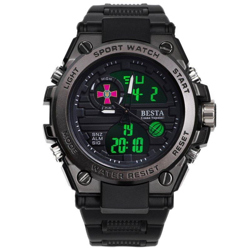 Мужские водостойкие наручные часы Besta Box Tattoo ВСУ Light с компасом + подарочный набор Винница - изображение 8