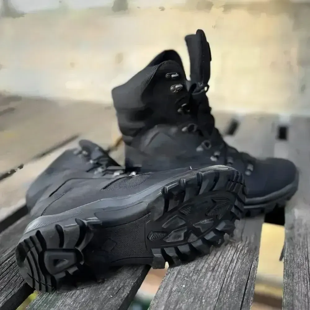 Берці тактичні Stalker мембрана Gore-Tex чорні Запоріжжя - фото 2