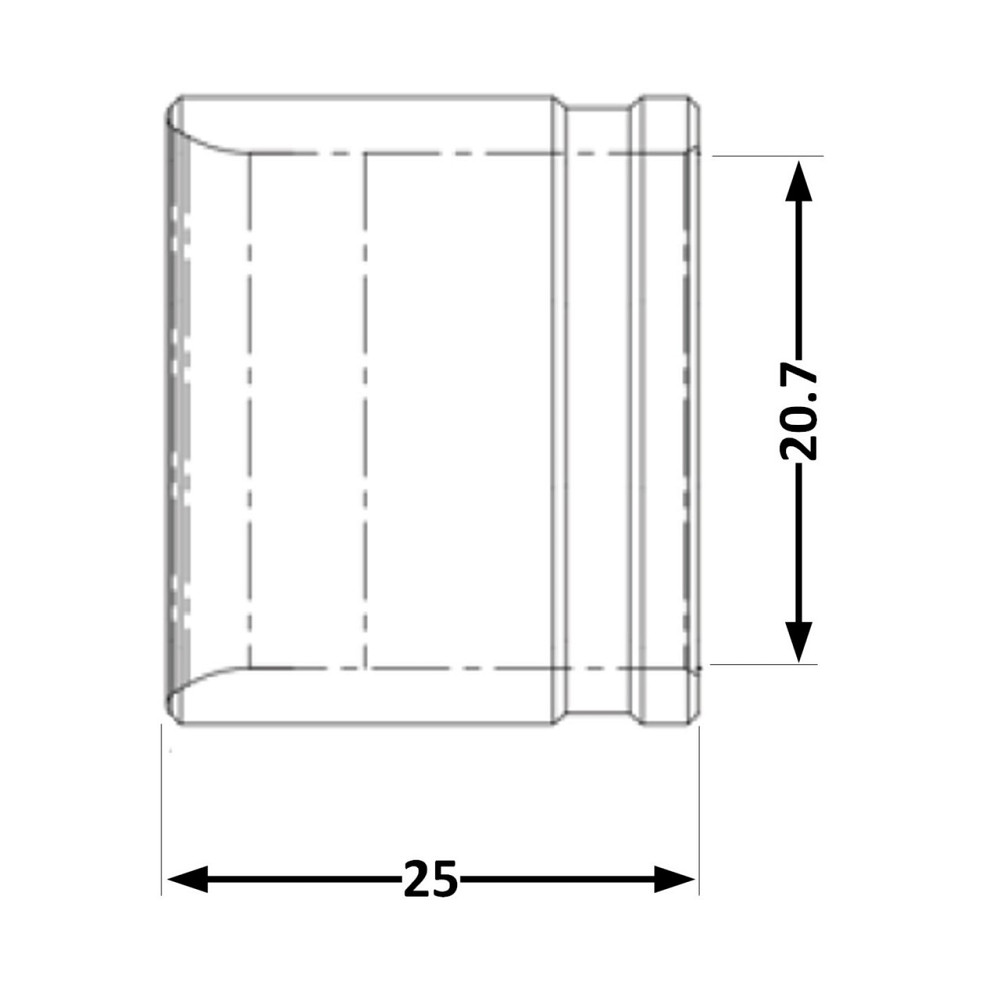 Гильза натяжная Icma №1031 d20х2,8 851031GW08 Киев - изображение 2