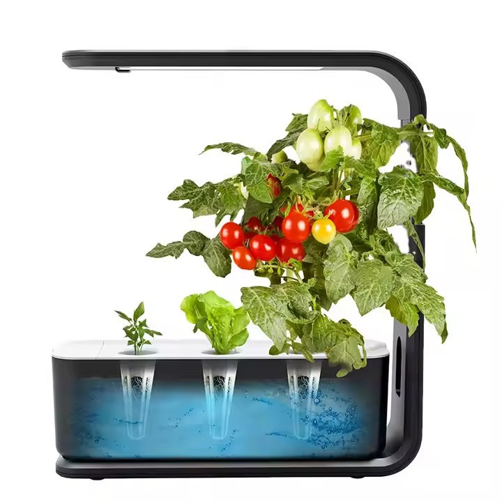 Гідропонна система Smart з LED підсвіткою для домашнього вирощування саду, потужність 15 Вт посадочних місць 3 Кам'янець-Подільський - фото 4