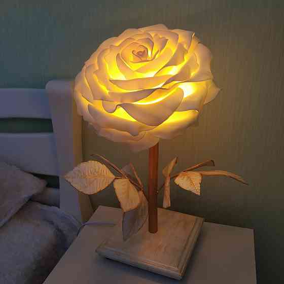 Світильник-нічник "Вінтажна троянда" Дніпро