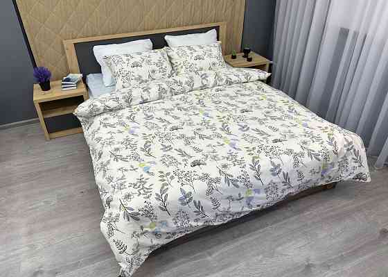 Комплект постельного белья Ранфорс, Decorator Cotton Collection Dainty Полуторный 145х215 с разноцветным принтом (88-121) Киев