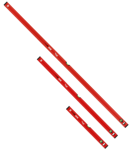 Набір рівнів Slim Box MILWAUKEE, 180/120/60см (3шт) Одеса - фото 1