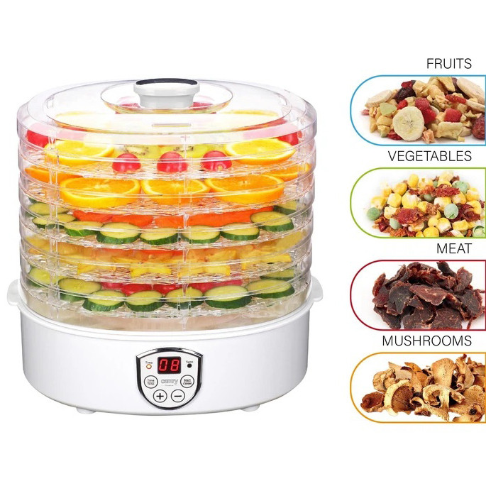 Харчовий дегідратор для сушки і готування сушених страв Camry CR 6659 35-70°C 240Вт OF-74 Львів - фото 3