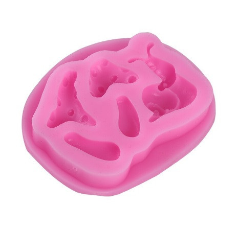 Молд силиконовый Улитка и грибы 85 на 52 мм розовый Киев - изображение 5