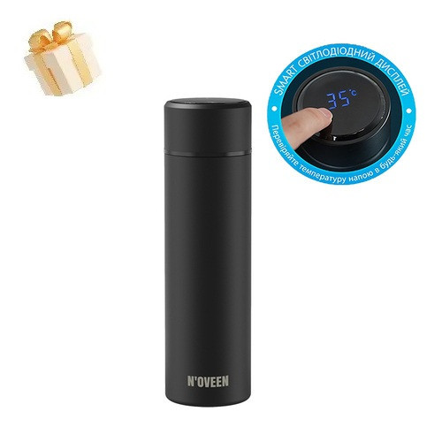 Smart термопляшка з дисплеєм Noveen TB2110 Дніпро - фото 1
